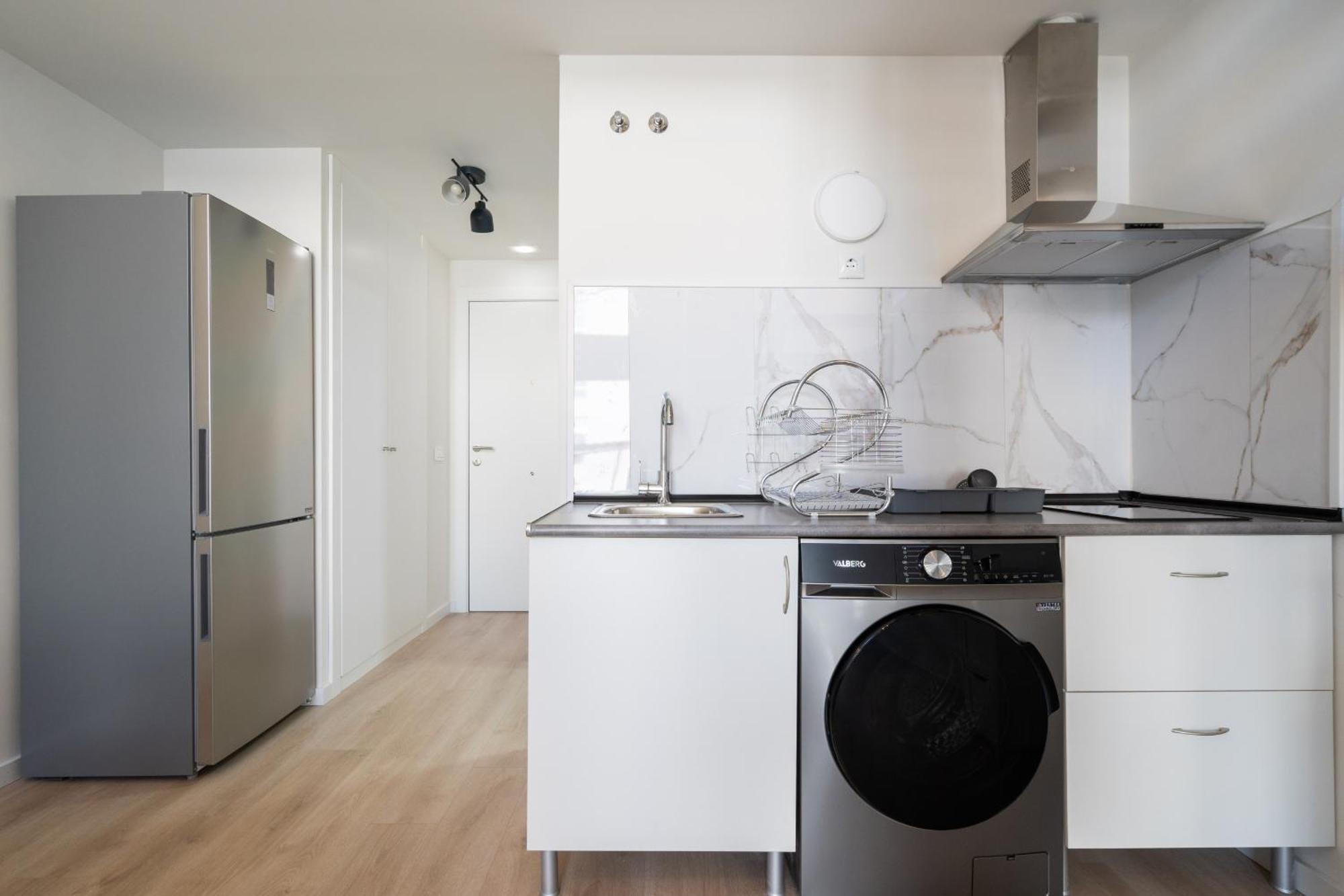 Appartement Loft Reformado Industrial Con Garaje Alquiler Temporal à Madrid Extérieur photo