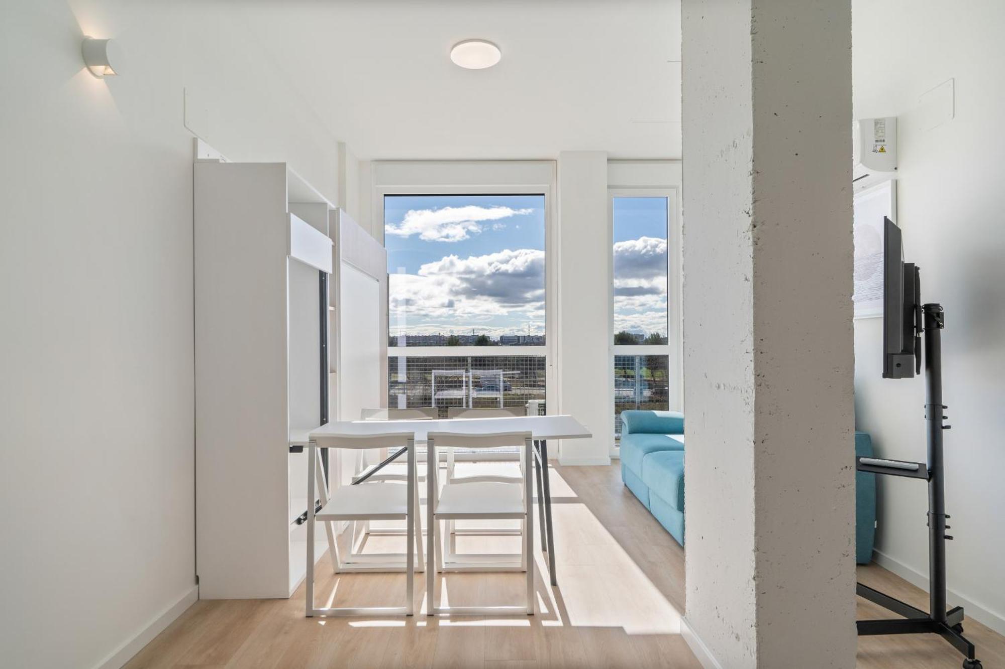 Appartement Loft Reformado Industrial Con Garaje Alquiler Temporal à Madrid Extérieur photo