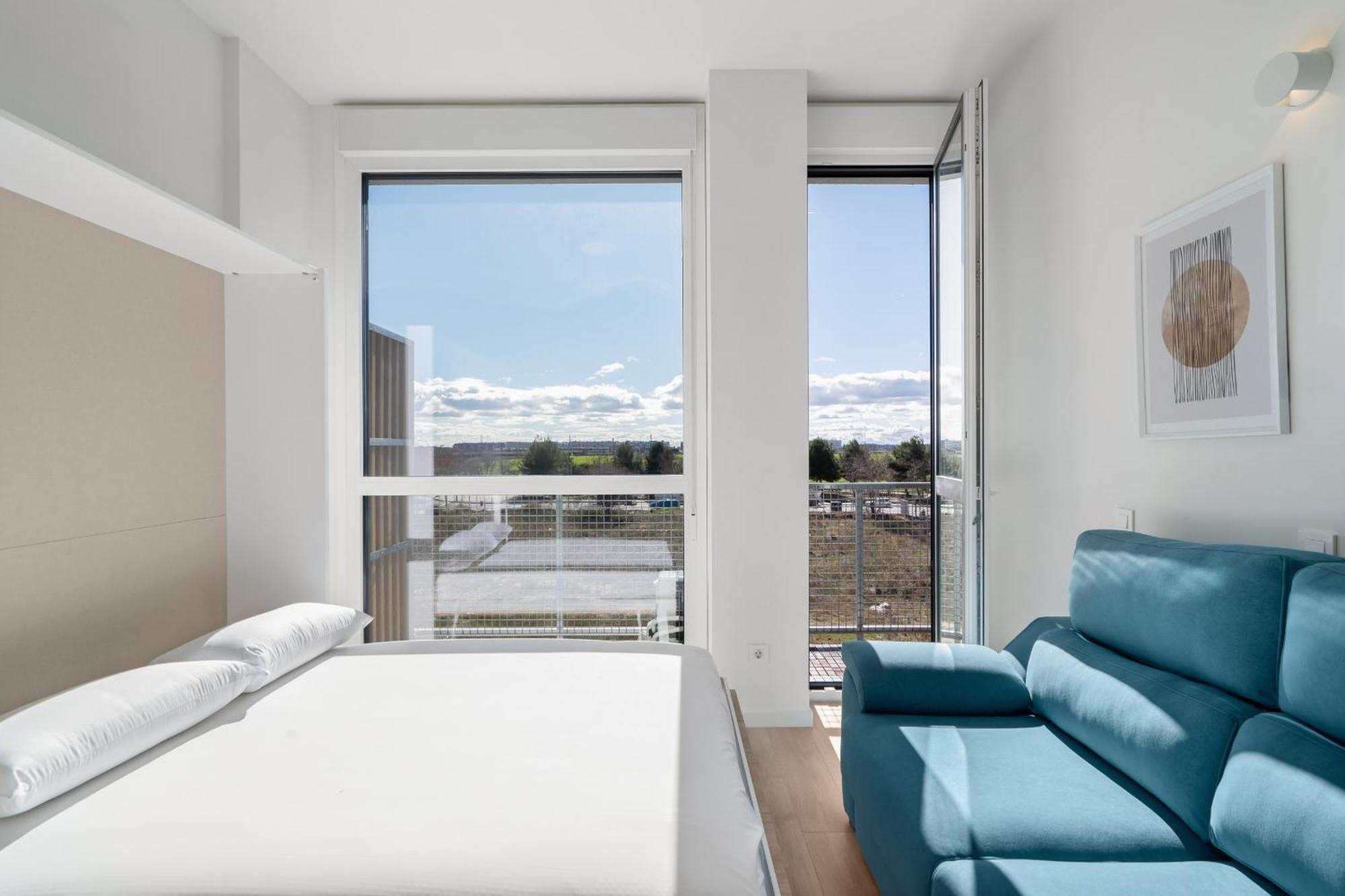 Appartement Loft Reformado Industrial Con Garaje Alquiler Temporal à Madrid Extérieur photo