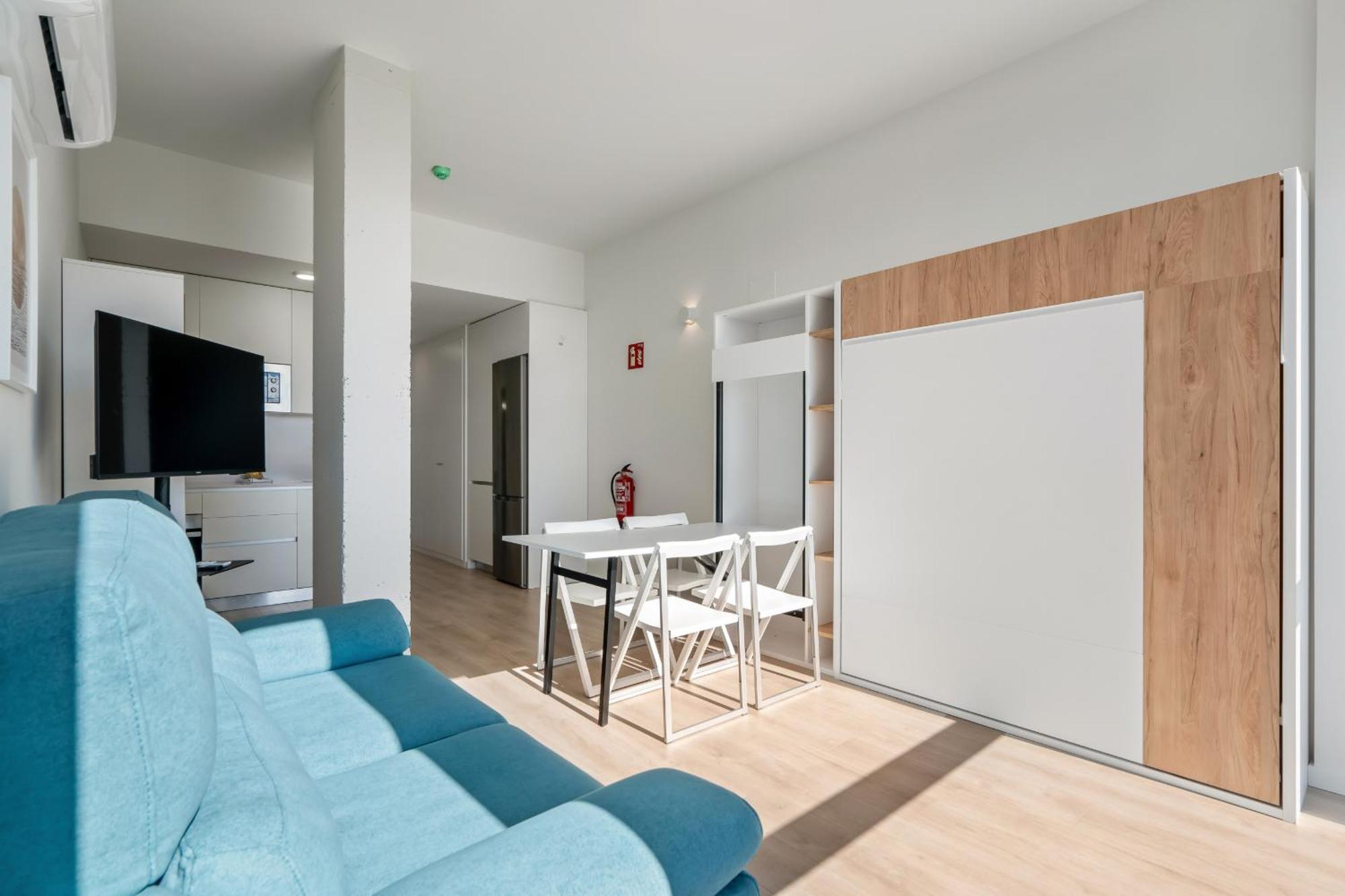 Appartement Loft Reformado Industrial Con Garaje Alquiler Temporal à Madrid Extérieur photo